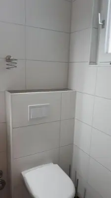 Ein Badezimmer in der Unterkunft Ferienwohnung Steffens Hahnenklee Wohnung 25