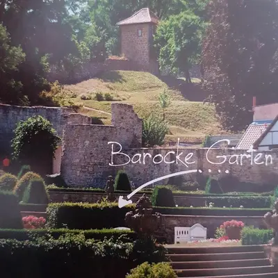 Ein Garten an der Unterkunft Ferienhaus Bielenski
