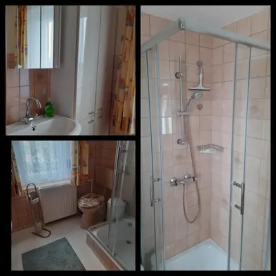 Ein Badezimmer in der Unterkunft Ferienhaus Harzidylle