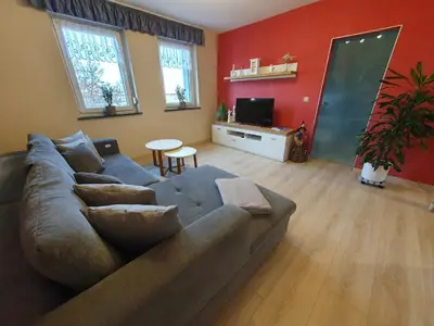 TV/Unterhaltungsangebot in der Unterkunft Ferienwohnung-Thale-Ritter