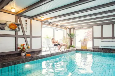 Der Swimmingpool an oder in der Nähe von Ferienwohnanlage Prinzenhof