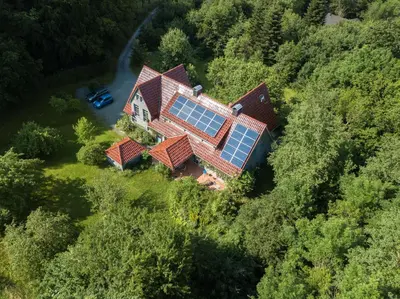 Naturlandschaft in der Nähe der Ferienwohnung