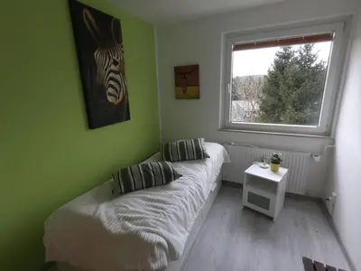 Ein Sitzbereich in der Unterkunft FeWo Altenau