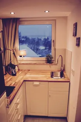 Küche/Küchenzeile in der Unterkunft Chalet am Hasselkopf