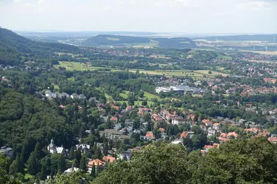 Naturlandschaft in der Nähe der Ferienwohnung