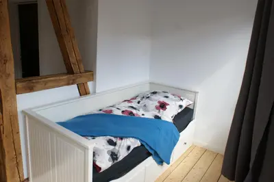 Ein Bett oder Betten in einem Zimmer der Unterkunft Haus Sonnenschein