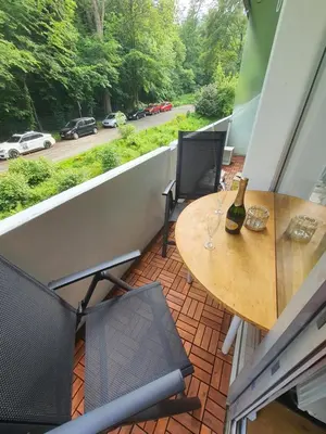 Ein Balkon oder eine Terrasse in der Unterkunft Happy Home - inclusive Pool & Sauna