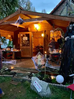 Ein Garten an der Unterkunft Ferienwohnung Willgeroth
