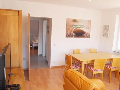 TV/Unterhaltungsangebot in der Unterkunft Ferienwohnung Schimmer Wurmbergblick