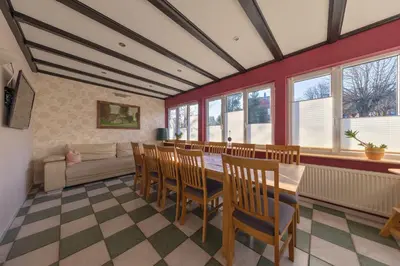 TV/Unterhaltungsangebot in der Unterkunft Ferienhaus Wichtelhus