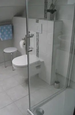 Ein Badezimmer in der Unterkunft Ferienwohnung Windten