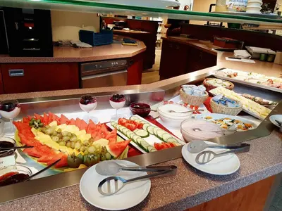 Essen im Hotel oder in der Nähe