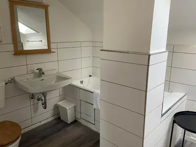 Ein Badezimmer in der Unterkunft Berghotel HARZ