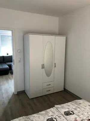 Ein Bett oder Betten in einem Zimmer der Unterkunft kleiner vampir