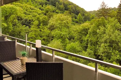 Naturlandschaft in der Nähe der Ferienwohnung