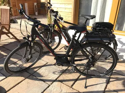 Radfahren an der Unterkunft Ferienhaus Ilfeld oder in der Nähe