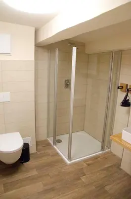 Ein Badezimmer in der Unterkunft Hotel Fairista Quedlinburg