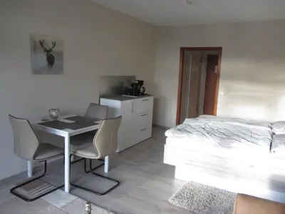 Küche/Küchenzeile in der Unterkunft Appartement Ausblick