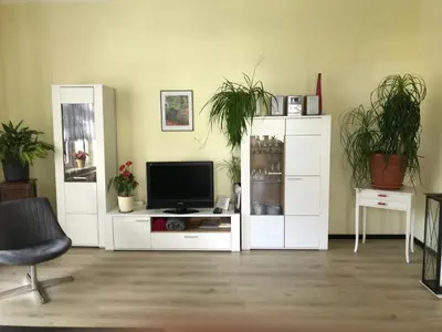 TV/Unterhaltungsangebot in der Unterkunft Ferienwohnung Bornemann