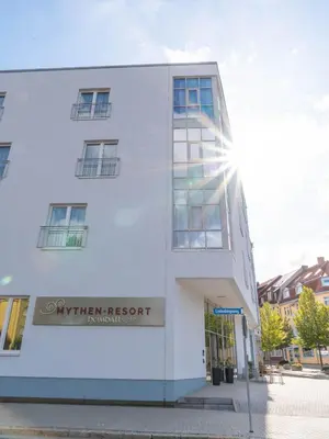 Das Gebäude in dem sich das Hotel befindet