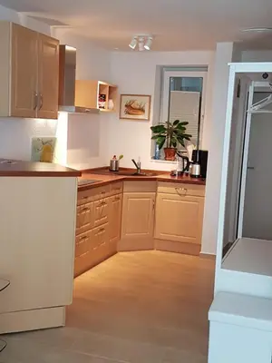 Küche/Küchenzeile in der Unterkunft Hexen-Suite