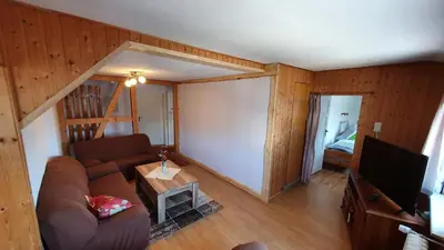 TV/Unterhaltungsangebot in der Unterkunft Ferienwohnung Leonie