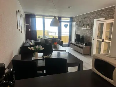 Küche/Küchenzeile in der Unterkunft App 587 mit Schwimmbad und Sauna im Panoramic Hohegeiß Braunlage