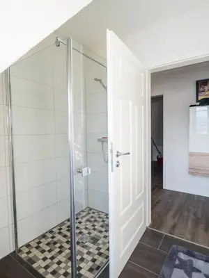 Ein Badezimmer in der Unterkunft City Apartment über Wernigerode