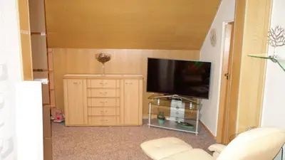 TV/Unterhaltungsangebot in der Unterkunft Ferienwohnung Köhlert