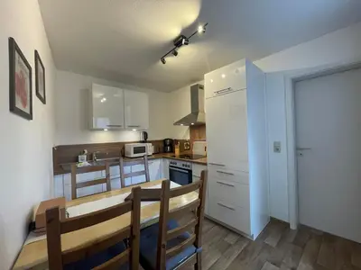 Küche/Küchenzeile in der Unterkunft Apartment mit Terrasse No1