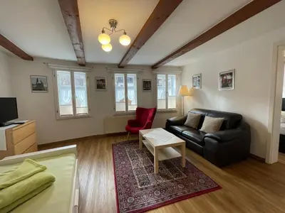 TV/Unterhaltungsangebot in der Unterkunft Apartment mit Terrasse No3