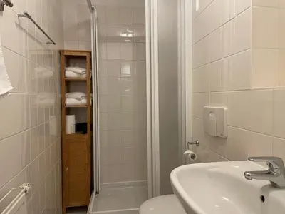 Ein Badezimmer in der Unterkunft Apartment No6