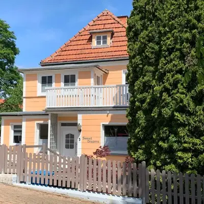 SweetDreams - Stadtvilla von 1936 - bis 8 Pers - 150qm - 5 Schlafzimmer - 2 Bäder - Hunde willkommen
