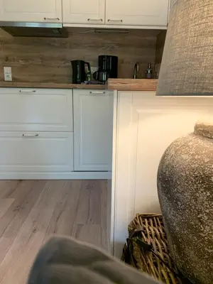 Küche/Küchenzeile in der Unterkunft ferienapartment hahnenklee Apart 1