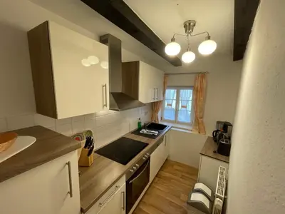 Küche/Küchenzeile in der Unterkunft Apartment No10