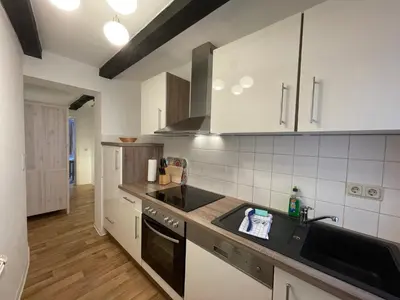 Küche/Küchenzeile in der Unterkunft Apartment No10