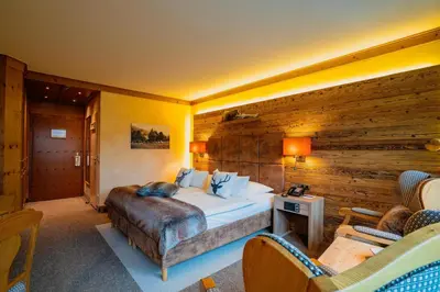 Ein Bett oder Betten in einem Zimmer der Unterkunft revita - naturresort & spa