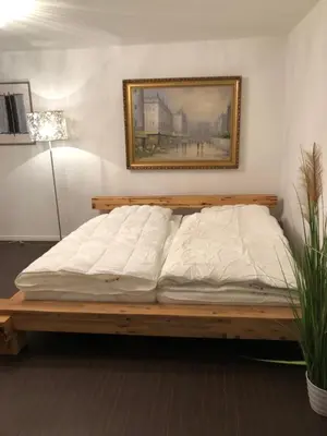 Ein Bett oder Betten in einem Zimmer der Unterkunft Bergkristall Braunlage