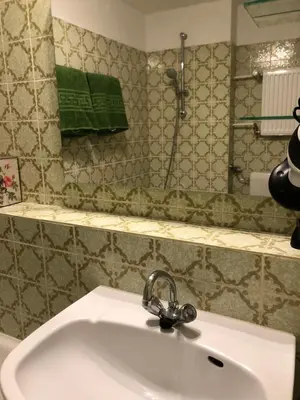 Ein Badezimmer in der Unterkunft Bergkristall Braunlage