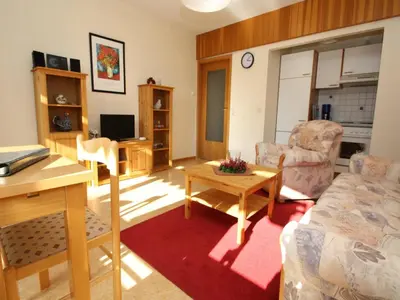 Ein Sitzbereich in der Unterkunft Apartments in Wieda