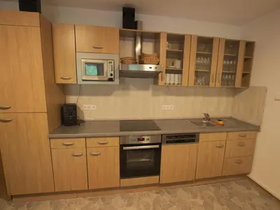 Küche/Küchenzeile in der Unterkunft Apartments in Wieda