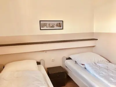 Ein Bett oder Betten in einem Zimmer der Unterkunft Panoramic Apartments Hohegeiß
