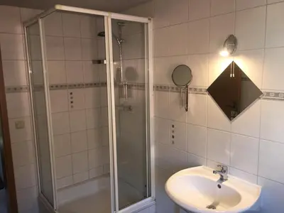 Ein Badezimmer in der Unterkunft Harz House