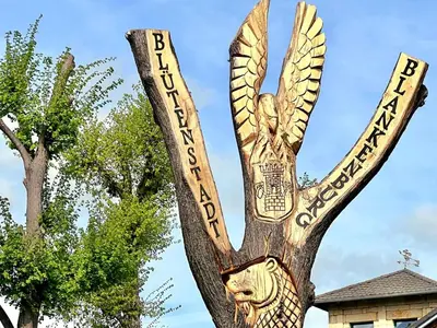 Ein Zertifikat, Auszeichnung, Logo oder anderes Dokument, das in der Unterkunft Ferienwohnung Berthold WG 3 ausgestellt ist