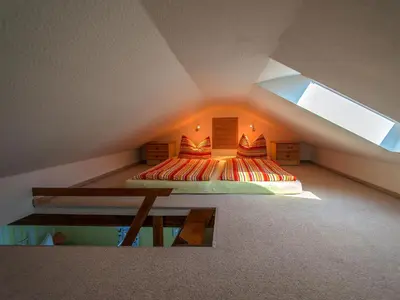 Ein Bett oder Betten in einem Zimmer der Unterkunft Ferienanlage Traumhaft