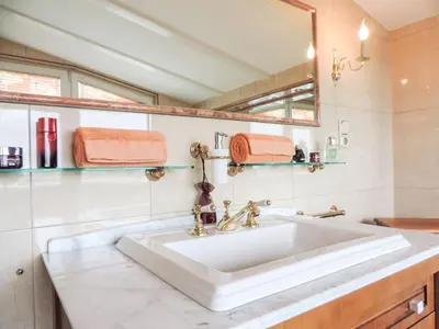 Ein Badezimmer in der Unterkunft Ferienanlage Traumhaft