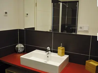 Ein Badezimmer in der Unterkunft Zum Jakobi 1