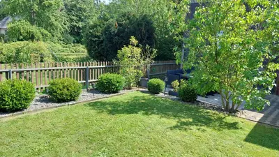 Ein Garten an der Unterkunft Kaiserpfalzquartier