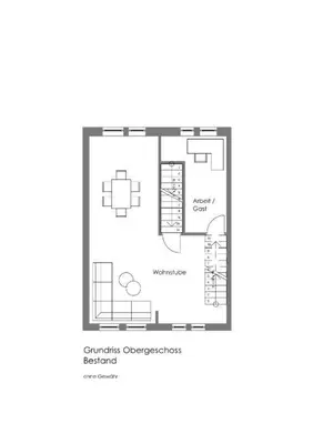 Grundriss der Unterkunft Ferienhaus Harzinsel