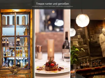 Getränke in der Unterkunft Trattoria & Apartments - Casa da Enzo
